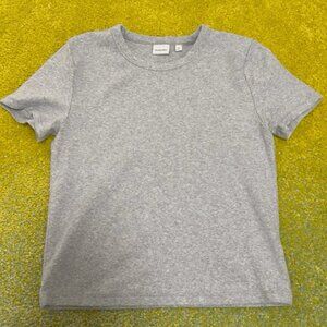Gray Short - Sleeve T - Shirt